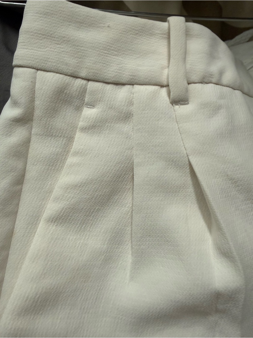 Aritzia Wilfred Effortless pants cream white 2 - Picture 7 of 8